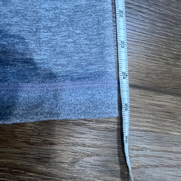 Lululemon Groove REVERSIBLE Crop Wide Leg Leggings Gray/black Gray/teal Size 2 - Picture 4 of 11